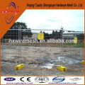 Concrete base temporary fence / fencing portable fence panels / 2x2 galvanized welded wire mesh for fence panel